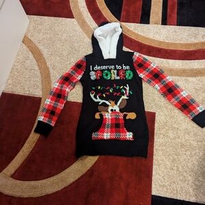 Hooded Christmas Sweater